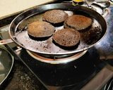 A picture of step 5 of Millet Dark Chocolate Pancakes.