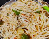 A picture of step 4 of Veg noodles.