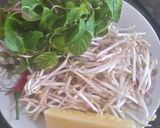 Hình bước làm 2 của món Nộm đu đủ xoài xanh