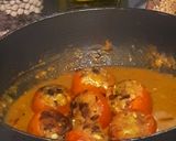 A picture of step 4 of भरवां टमाटर सब्जी #stuffedtomato with gravy #TRR #W4 #FEB.