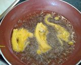 Foto del paso 12 de la receta Ensalada templada de navajas en fritura con jamón