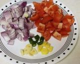 A picture of step 2 of Punjabi Chole.
