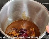 A picture of step 2 of Tamarind chutney meethi gud imli ki chutney.