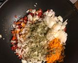 Foto del paso 2 de la receta: Pastel de papas y zanahorias 🥕