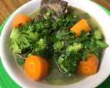 Foto langkah ke 10 dari resep Sop Iga Sapi Wortel Brokoli.