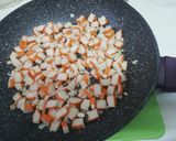 Foto del paso 2 de la receta: Spaghetti al ajillo con surimi