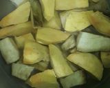 A picture of step 1 of Curried Sweet Potatoes in Coconut Milk.