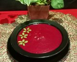 A picture of step 5 of Beetroot Shorba.
