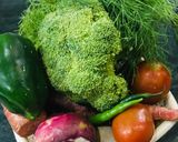 A picture of step 1 of Mix vegetables with soya.