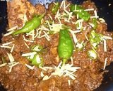 A picture of step 11 of Smoky Beef Karhai.