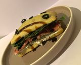 Foto del paso 10 de la receta: Ciabatta con relleno de Queso de cabra con especias, jamón serrano, espinacas y crema de balsámico