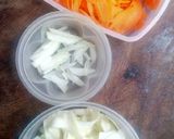 Foto del paso 1 de la receta: Crema de calabacín y zanahoria
