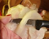 Töltött káposzta kolbászhússal, cserépedényben sütve recept fázis 4 fotója