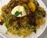 A picture of step 7 of Southern Style Egg Biryani.