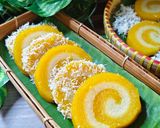 Foto langkah ke 8 dari resep Cenil Singkong Gulung.