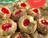 Foto langkah ke 5 dari resep Thumbprint Chesee and Strawberry 🍪🍩🍘.