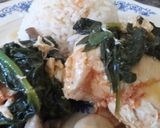 Foto del paso 6 de la receta: Pollo al disco con espinacas