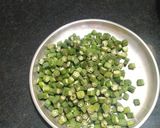 दही वाली भिंडी रेसिपी चरण 1 फोटो