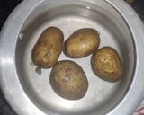 A picture of step 3 of Poha potato fingers.