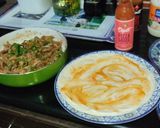A picture of step 6 of Cheesy Mexican Chicken Fajita Wraps.