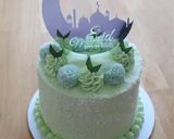 Foto langkah ke 8 dari resep Klepon Cake (Edisi Lebaran 2025).
