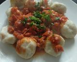 Foto del paso 7 de la receta: Ñoquis rellenos de mozzarella con tuco de chorizo