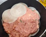 Foto langkah ke 3 dari resep Lazy Lasagna Dimsum Ayam Cincang Kukus.