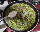 Foto del paso 6 de la receta: Guisantes con jamón