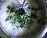 A picture of step 4 of Buttermilk masala chaas.
