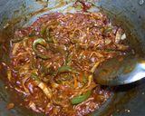 A picture of step 3 of Red Sauce Pasta.