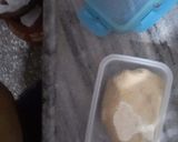 A picture of step 1 of Cheese corn roll.