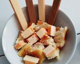 Foto langkah ke 5 dari resep Es Roti Cheese Wafer.