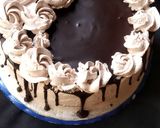 A picture of step 11 of Chocolate drip cake.