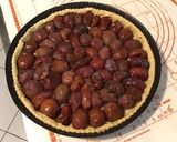 Une image de l'étape 5 de Tarte aux reine-claudes et noix de coco (pâte brisée à la reine claude).