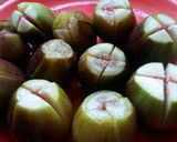 Sült füge baconbundában, sajttal töltve recept fázis 2 fotója