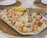 Foto del paso 6 de la receta: Cuscús Libanés con Langostinos, Caballa y Vinagreta de arroz