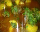 A picture of step 5 of Bombay biryani.