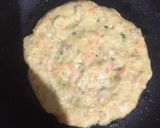 A picture of step 3 of Moong daal paratha.