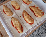 Foto del paso 7 de la receta: Hojaldres de solomillo de pollo a la parmesana