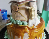 Foto del paso 16 de la receta: Pastel de zanahoria con formas de fondant