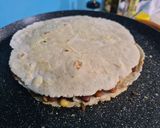 A picture of step 4 of Beans Quesadilla.
