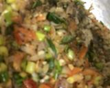 A picture of step 3 of Sura puttu / shark fish puttu.