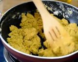 A picture of step 1 of Besan ladoo.