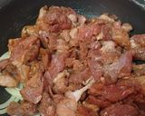 Foto langkah ke 3 dari resep Daging Kurban Saus Lada Hitam (Beef Blackpepper).
