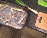 Tepsis csirkemáj recept fázis 1 fotója