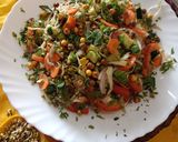 A picture of step 4 of Mix veg salad.