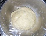 A picture of step 2 of Chicken Bread #Bread contest.