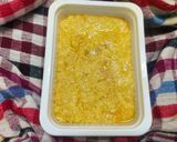 A picture of step 3 of Milk Cake with Alum Powder.