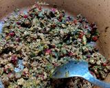 عکس مرحله 2 از دستور نان ختاب گوشتی سرخ شده