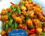 Foto langkah ke 4 dari resep Tumis Dadu Tempe dan Buncis 🍲.